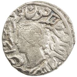 BHARATPUR: Jaswant Singh, 1853-1893, AR rupee (11.08g), Braj Indrapur, 1858/VS1910. EF-AU