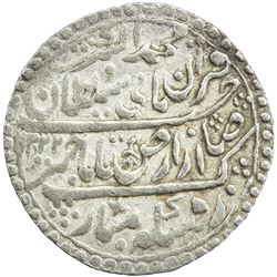 INDORE: Jaswant Rao, 1798-1811, AR nazarana rupee (14.75g), Indore, AH1222. EF