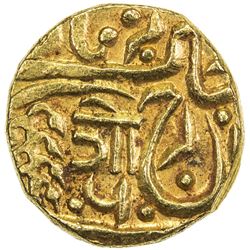 JODHPUR: Hanwant Singh, 1947-1952, AV mohur (11.01g), Jodhpur, VS(200)4. EF-AU