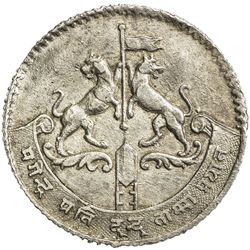 REWAH: Gulab Singh, 1918-1946, AR rupee (10.71g), VS1975. EF