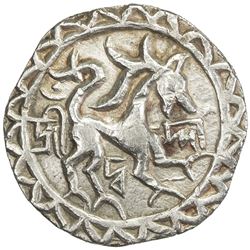 TRIPURA: Ratna Manikya I, 1464-1489, AR tanka (10.28g), ND. VF