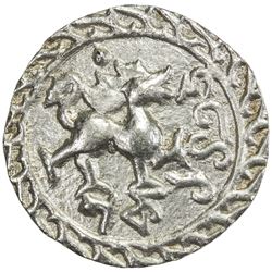 TRIPURA: Dhanya Manikya, 1490-1526, AR tanka (10.48g), SE1435. VF-EF