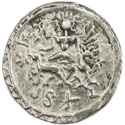 TRIPURA: Vijaya Manikya, 1532-1564, AR tanka (10.01g), SE1482. VF