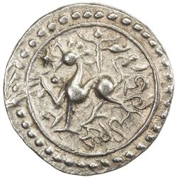 TRIPURA: Jaya Manikya, 1573-1577, AR tanka (10.65g), SE1495. EF