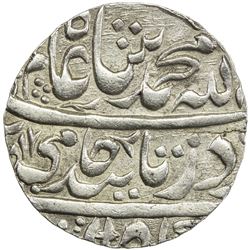 BENGAL PRESIDENCY: AR rupee (11.10g), Ahmadnagar Farrukhabad, AH1217, frozen year 39. AU