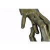 Image 2 : Modern Art Two Hands Bronze Sculpture on Marble Base Figure