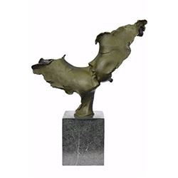 First Kiss Bronze Sculpture on marble base Figurine