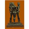 Image 4 : Graces Girls Females Three Friends Bronze Sculpture