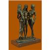 Image 5 : Graces Girls Females Three Friends Bronze Sculpture