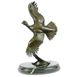 Juno Female California Quail Bronze Sculpture