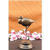 Image 1 : Exotic Brazilian Bird Statue on Marble Base Figurine