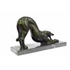 Image 8 : Greyhound Racing Dog Lost Wax Hot Cast Bronze sculpture on Marble base