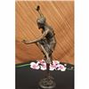 Image 4 : Lost Wax Dancer Bronze Sculpture on Marble Base