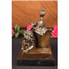 Image 5 : Opulent Bronze Statue of Royal Woman Figurine