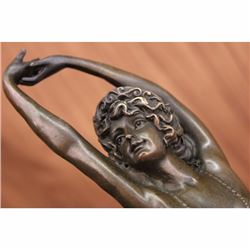 Dancer Art Deco Bronze Statue