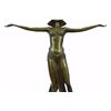 Image 4 : Descomps belly dancer bronze Statue on marble base sculpture