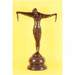 Classic Belly Dancer Bronze Sculpture