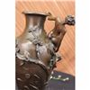 Image 3 : Art Nouveau Vase Bronze Sculpture