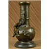 Image 3 : Nude man Bronze Vase Sculpture