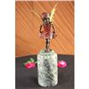 Image 1 : Art Deco Angel Fairy Red Patina Book Statue