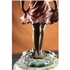 Image 6 : Art Deco Angel Fairy Red Patina Book Statue