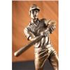Image 2 : Baseball Player Bronze Statue on marble base Sculpture