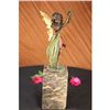 Image 1 : Baby Girl Angel Bronze Figure