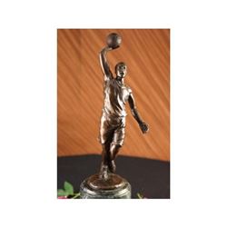 Basketball Bronze Figure on Marble Base award Sport Player