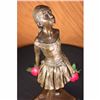 Image 2 : Ballerina the Little Young Dancer Bronze Sculpture
