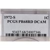 Image 3 : 1972-S LINCOLN CENT PCGS PR68RD DCAM