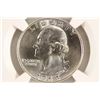 Image 1 : 1964-D WASHINGTON SILVER QUARTER NGC MS65