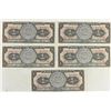 Image 1 : 5-1961 MEXICO CRISP UNC PESOS