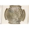 Image 1 : 1922 PEACE SILVER DOLLAR NGC MS63