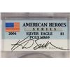 Image 3 : 2004 AMERICAN SILVER EAGLE AMERICAN HEROES SERIES