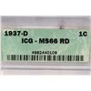 Image 3 : 1937-D LINCOLN CENT ICG MS66RD