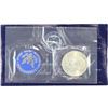 Image 1 : 1971-S  IKE SILVER DOLLAR UNCIRCULATED (BLUE PACK)