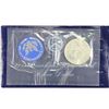 Image 2 : 1971-S  IKE SILVER DOLLAR UNCIRCULATED (BLUE PACK)