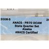 Image 3 : 2008-S ALASKA QUARTER ANACS PR70 DCAM
