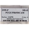 Image 3 : 1999-P SBA DOLLAR PCGS PR69 DCAM