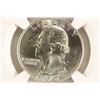 Image 1 : 1964-D WASHINGTON SILVER QUARTER NGC MS64