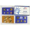 Image 2 : 2008 US PROOF SET (WITH BOX) 14 PIECES