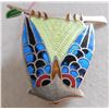Image 4 : J. Fuentes S.S. & Enamel Owl Brooch