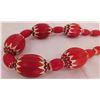 Image 3 : Rare Red Chevron Beads