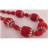 Image 9 : Rare Red Chevron Beads