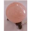 Image 2 : Rose Quartz Sphere w/Stand