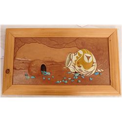 Western Leather Framed Picture