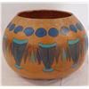 Image 1 : Painted Native American Gourd
