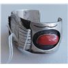 Image 3 : Navajo Watchband w/Silver Dollar