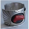 Image 4 : Navajo Watchband w/Silver Dollar