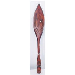 Maori Canoe Paddle